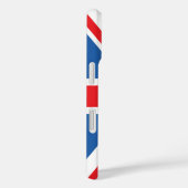 Ontwerp van de uniale vlag/vlag en rode telefoondo Case-Mate iPhone case (Achterkant / Rechts)