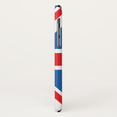 Ontwerp van de uniale vlag/vlag en rode telefoondo Case-Mate iPhone case (Achterkant/links)