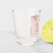 Ontwerp van de Valentijnsdag Shot Glass. Glas (Links)