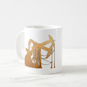 Ontwerp van de verpompeenheid van perskokers koffiemok (Voorkant links)