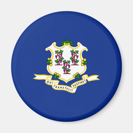 Ontwerp van de vlag van Connecticut Magneet (Voorkant)