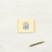 Ontwerp van de vlag van New Jersey Post-it® Notes (Op bureau)