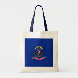 Ontwerp van de vlag van North Dakota Tote Bag
