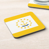 Ontwerp van de vlag van Rhode Island Drankjes Onderzetter (Linkerzijde)