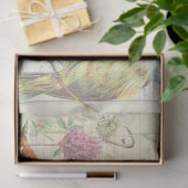 Ontwerp van de  vogelreeks 4 tissuepapier (Geschenk)