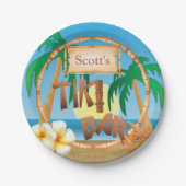 Ontwerp van de volgende iki Bar personaliseren Papieren Bordje (Voorkant)