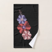 Ontwerp van de washanddoekset van juwelen bloemen bad handdoek (Handdoek)