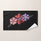 Ontwerp van de washanddoekset van juwelen bloemen bad handdoek (Handdoek)