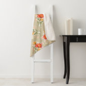  ontwerp van de waterverf op de sherpa - deken (In situ)