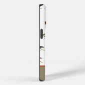 Ontwerp van de Waterverf van forelvliegen Case-Mate iPhone Case (Achterkant / Rechts)