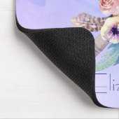 Ontwerp van de Waterverf van Tomahawk Feathers en  Muismat (Hoek)