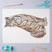 Ontwerp van de Wilde Kat- Reeks 4 Tissuepapier (Craft)