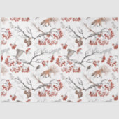 Ontwerp van de Winterhoutlandreeks 12 Tissuepapier (Voorkant)