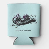 Ontwerp van de witte waterrivierRafting Blikjeskoeler (Voorkant)