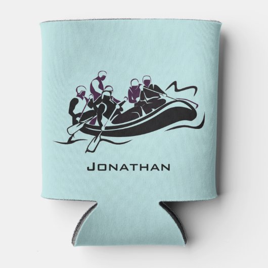 Ontwerp van de witte waterrivierRafting Blikjeskoeler (Voorkant)