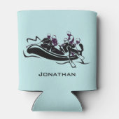 Ontwerp van de witte waterrivierRafting Blikjeskoeler (Achterkant)