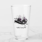 Ontwerp van de witte waterrivierRafting Glas (Achterkant)