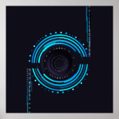 Ontwerp van de wolcameralens poster (Voorkant)