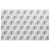 Ontwerp van de zilvermetaal-oliepompeenheid stof (Fat Quarter)