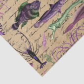 Ontwerp van de zout Witch Grimore-reeks 17 Tissuepapier (Detail)