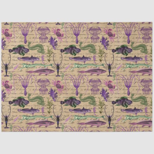 Ontwerp van de zout Witch Grimore-reeks 17 Tissuepapier (Voorkant)