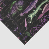 Ontwerp van de zout Witch Grimore-reeks 19 Tissuepapier (Detail)