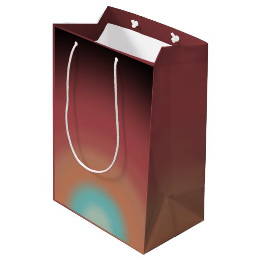 Ontwerp van de Zuidwest-zuidwestewoestijn van de r Medium Cadeauzakje (Achterkant Gekanteld)