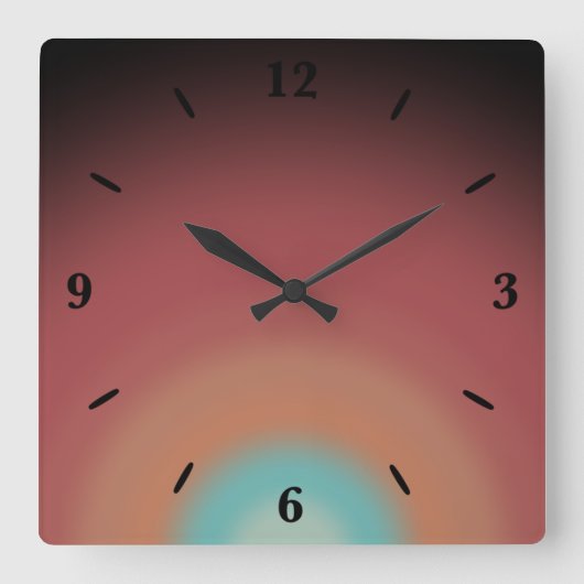 Ontwerp van de Zuidwest-zuidwestewoestijn van de r Vierkante Klok (Voorkant)