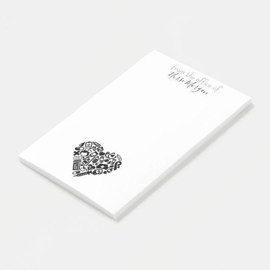 Ontwerp van de zure school post-it® notes (Schuin)