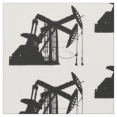 Ontwerp van de zwarte oliepompeenheid stof (Close Up)