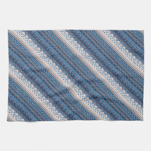 Ontwerp van decoratieve oekraïense patronen theedoek