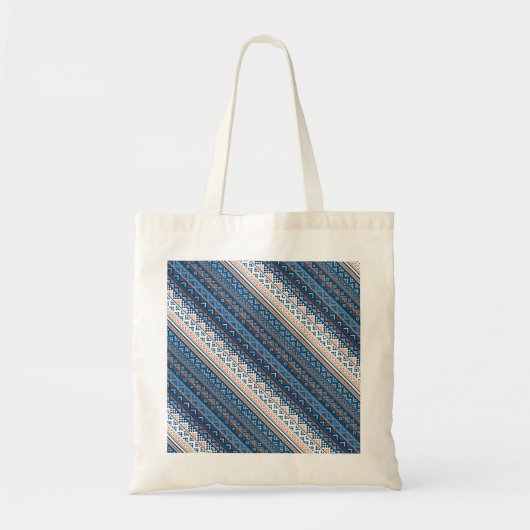 Ontwerp van decoratieve oekraïense patronen tote bag (Voorkant)