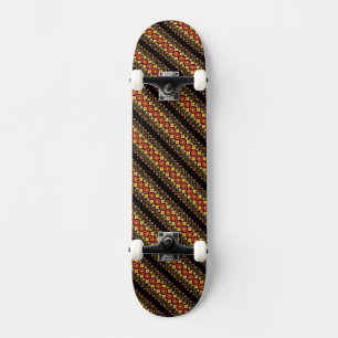 Ontwerp van decoratieve oekraïnse bloempatronen persoonlijk skateboard