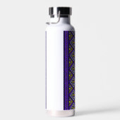 ontwerp van diamantpatroon , fles met water van an (Rechts)