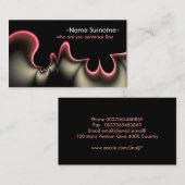 ontwerp van digitaal visitekaartje (Voorkant / Achterkant)