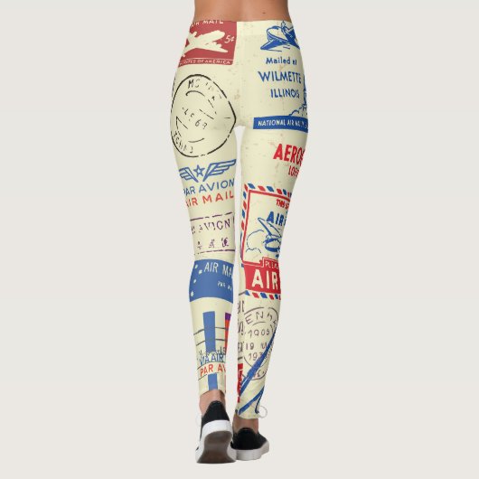 ontwerp van documentstempel. leggings (Achterkant)