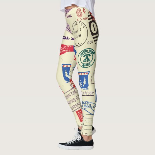 ontwerp van documentstempel. leggings (Links)