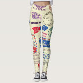 ontwerp van documentstempel. leggings (Voorkant)