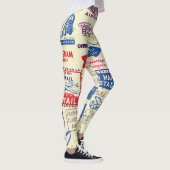ontwerp van documentstempel. leggings (Rechts)