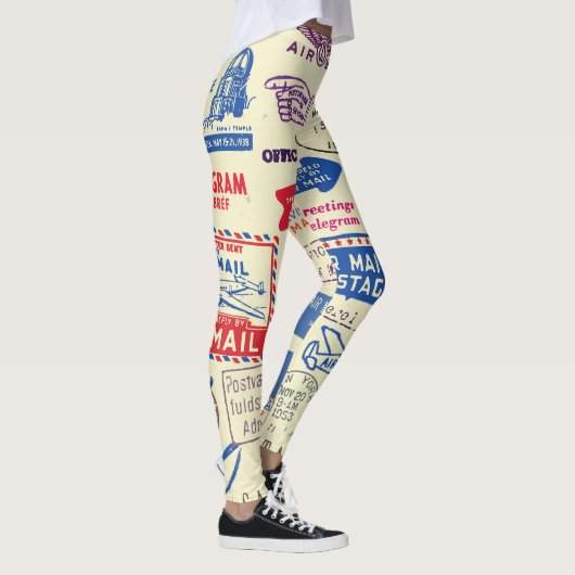 ontwerp van documentstempel. leggings (Rechts)
