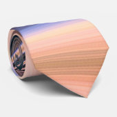 Ontwerp van doorsnede en blauw stropdas (Opgerold)