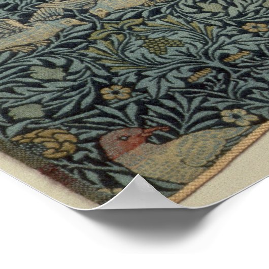 ontwerp van doven en Rozen, c.1879 Poster (Hoek)