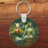 Ontwerp van drie heks sleutelhanger (Voorkant)