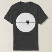 Ontwerp van drie kleine vogeltjes t-shirt (Design voorkant)