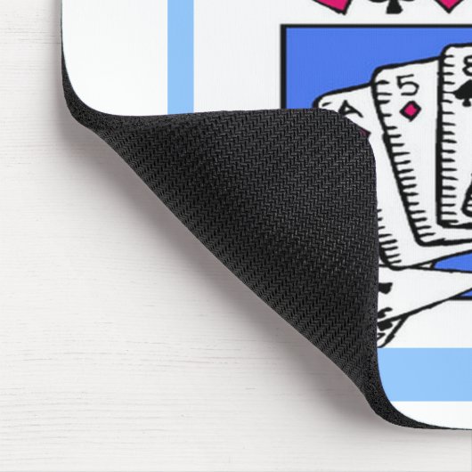 ontwerp van dubbele brugspeler muismat (Hoek)