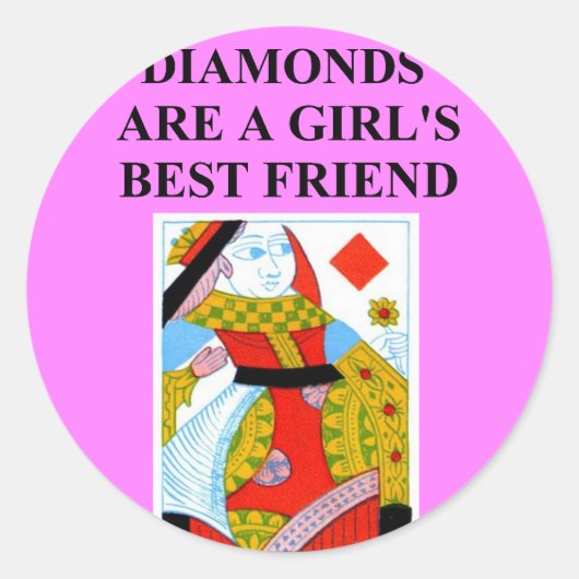 ontwerp van dubbele brugspeler ronde sticker (Voorkant)