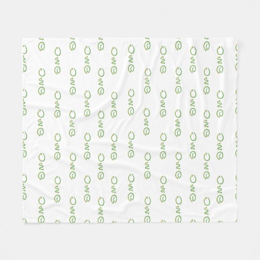 Ontwerp van één babydeken fleece deken (Voorkant (Horizontaal))