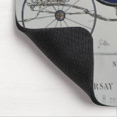 Ontwerp van een 'Coupe Dorsay de Fantaisie' Muismat (Hoek)