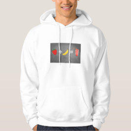 Ontwerp van een gezonde levensstijl hoodie