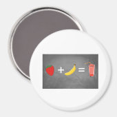 Ontwerp van een gezonde levensstijl magneet (Voorkant / Achterkant)